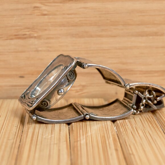 SILPADA DESIGNS Sterling Silver Women's Square Watch, Made in Israel - Picture 3 of 10